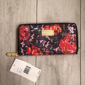 NWT Betsey Johnson Sequin Wallet